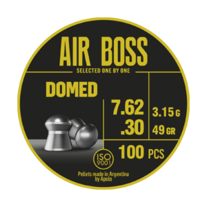 BALINES APOLO AIR BOSS DOMED - 7,62MM.