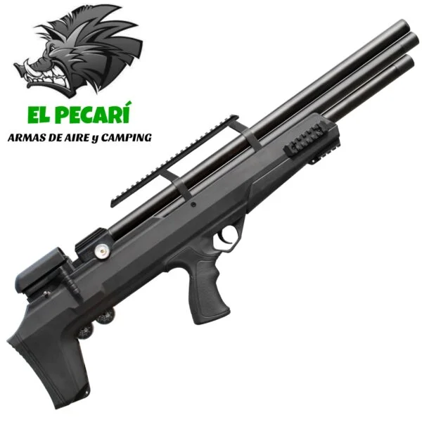 RIFLE PCP R3-S-900S 5,5mm POLIMERO NEGRO BULLPUP (280cc)