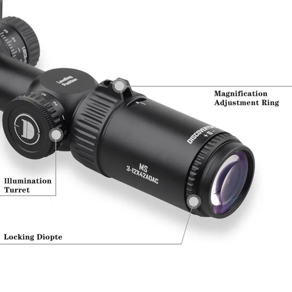 DISCOVERY MS 3-12X42AOAC - Imagen 2