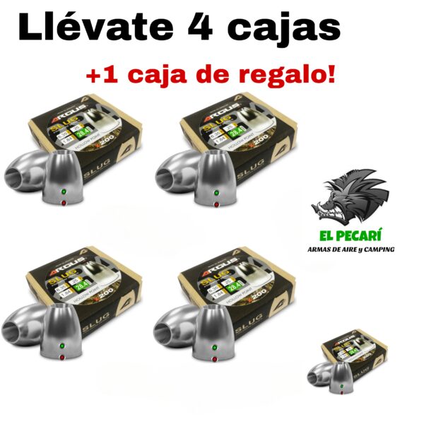 PROMOCION SLUG ARGUS HUECAS 6,35mm 28.4grains