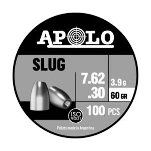 APOLO SLUG 7,62mm 60Grains HUECAS