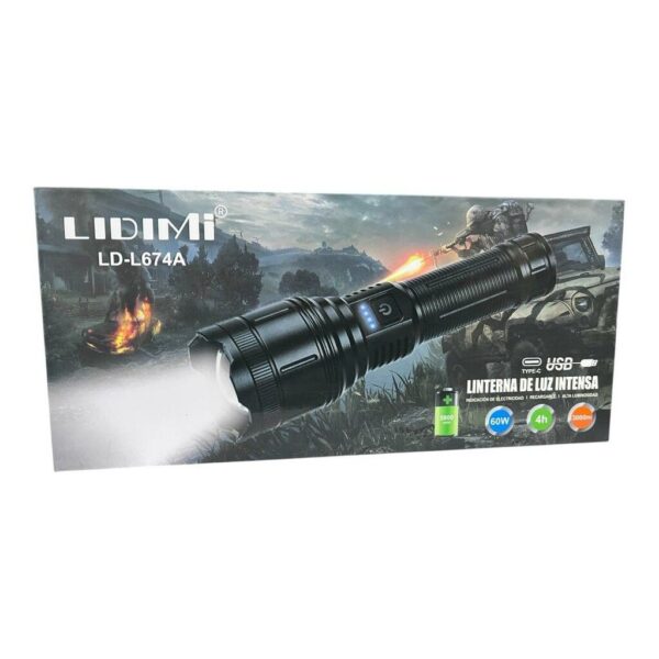LINTERNA LIDIMI LD-L674 60w - Imagen 4