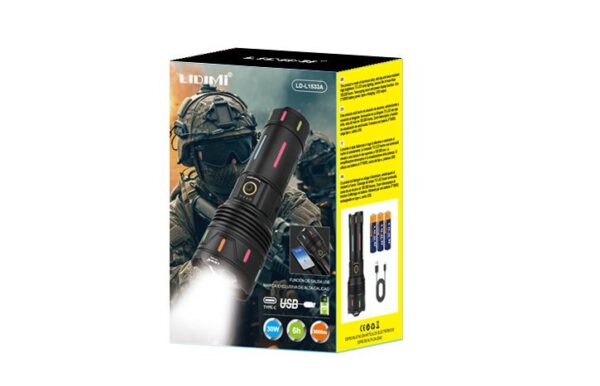 LINTERNA LIDIMI LD-L1533A 30W - Imagen 4