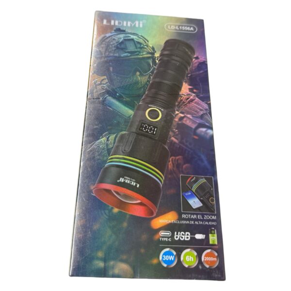 LINTERNA LIDIMI LD-L1556A 30w - Imagen 5